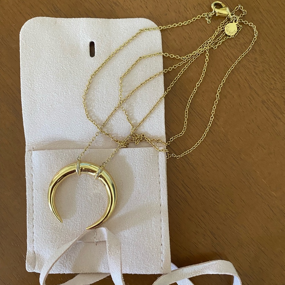 Gorjana Crescent Moon necklace
